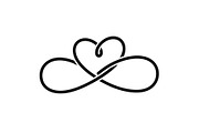 50 Infinity Heart Symbol Vector Bund, an Illustration by abu67222 (Thumbnail 9 of 51)