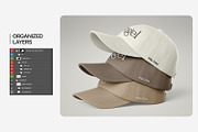 Dad Hat Mockup for Apparel Branding, a Hat Mockup by RamStudio2 (Thumbnail 12 of 15)