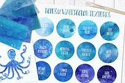 Ocean is calling: nautical clipart, an Animal Illustration by harmonia_green_art (Thumbnail 6 of 9)