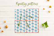 Christmas horse pattern eps, a Pattern Graphic by Lucyinyourheart (Thumbnail 10 of 10)