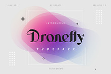 Dronefly Typeface