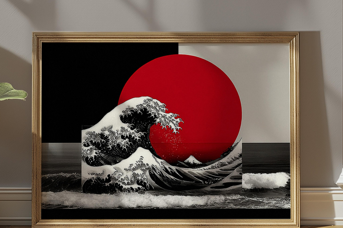 Soul of Japan Wall Art Collection, a Decorative Illustration by PrintablesByFranklyn (Photo 6 of 8)