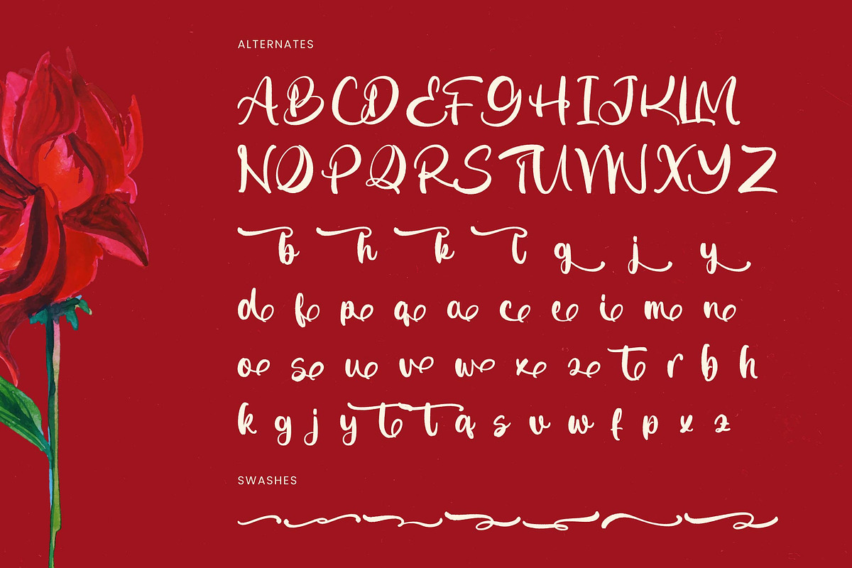 Ghatyna Bold Brush Font, a Script Font by Letterena Studios Script (Photo 18 of 20)