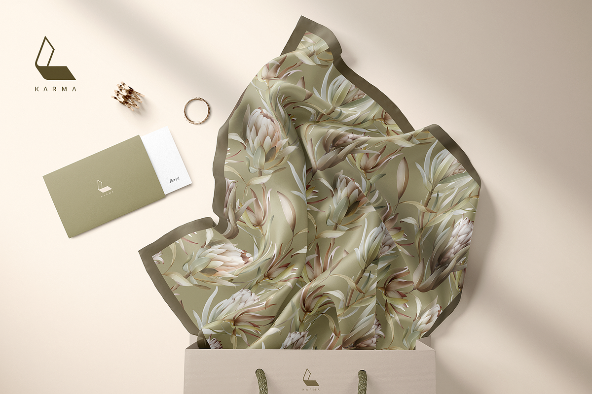Protea | Seamless pattern, a Pattern Graphic by Karma (Photo 11 of 18)