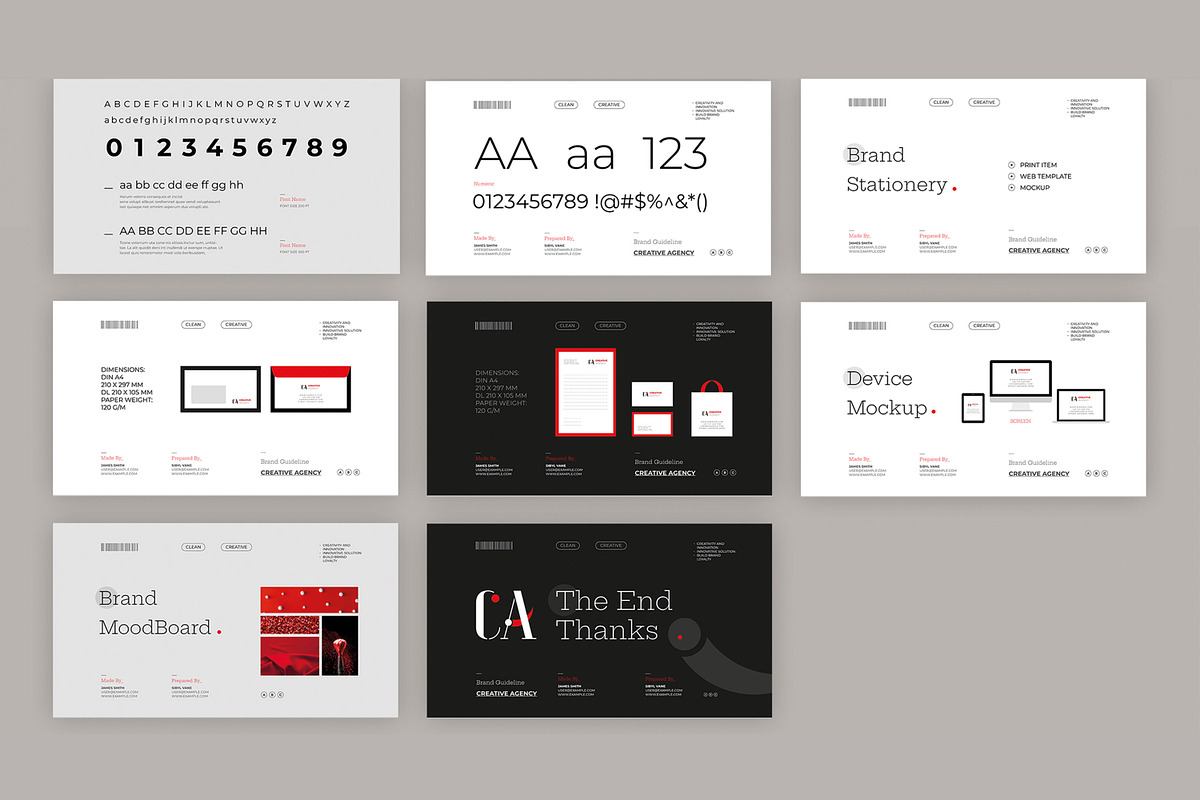 Brand Guideline Presentation, a Presentation Template by MightyDesign (Photo 5 of 8)