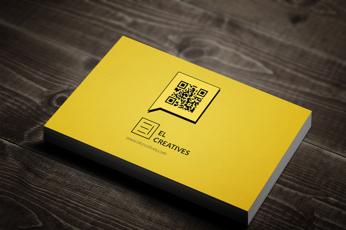 Creative Yellow Business Card, a Business Card Template by bouncy (Photo 4 of 4)