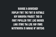 Ruchise - Condensed Font, a Sans Serif Font by QR Design Studio (Thumbnail 3 of 10)