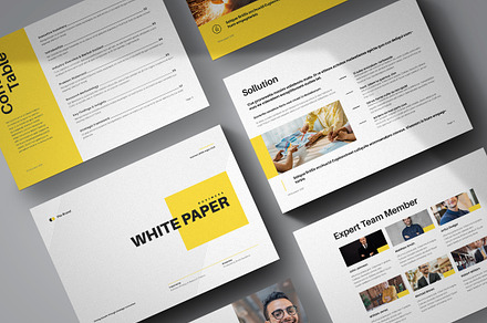 White Paper Landscape