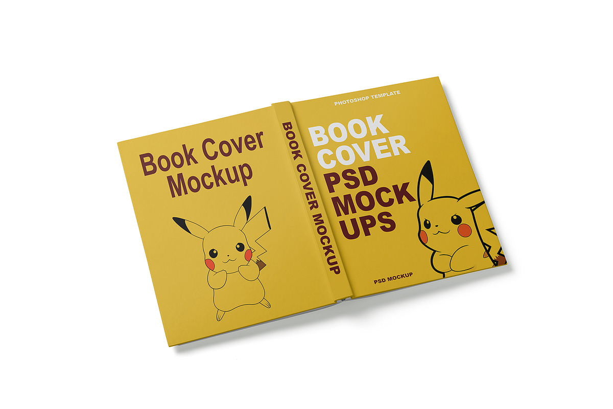 Book Cover Mockup, a Books & Magazine Mockup by mockupbuys (Photo 4 of 7)