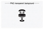 Stool Chair and Sofa Icons Set, a Solid Icon by Designfour (Thumbnail 2 of 7)