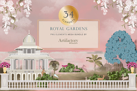 Royal Indian Art Illustration