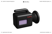Black Video Camcorder 3D, an Object 3D Model by Wencory (Thumbnail 1 of 2)