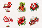 Whimsical Summer Clipart, an Illustration by CreationArt (Thumbnail 5 of 7)