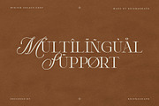 Winter Solace – Calligraphic Serif, a Serif Font by Krismagraph (Thumbnail 10 of 10)
