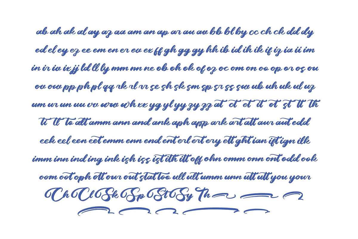 Palmeria Rooted Bold Calligraphy, a Script Font by Letterena Studios Script (Photo 13 of 15)