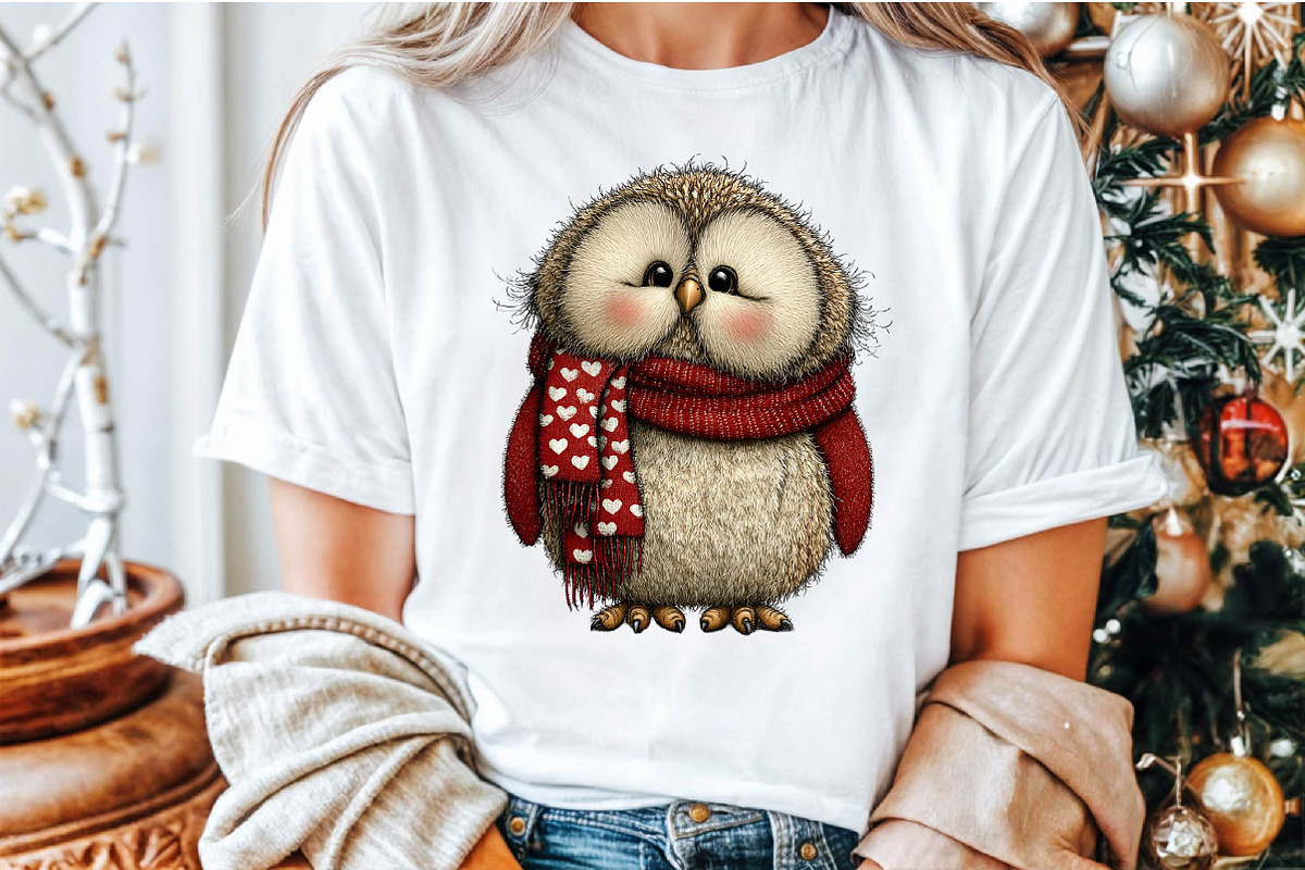 Whimsical Valentine Day Owl Clipart, an Illustration by Sublimation Artist (Photo 5 of 6)
