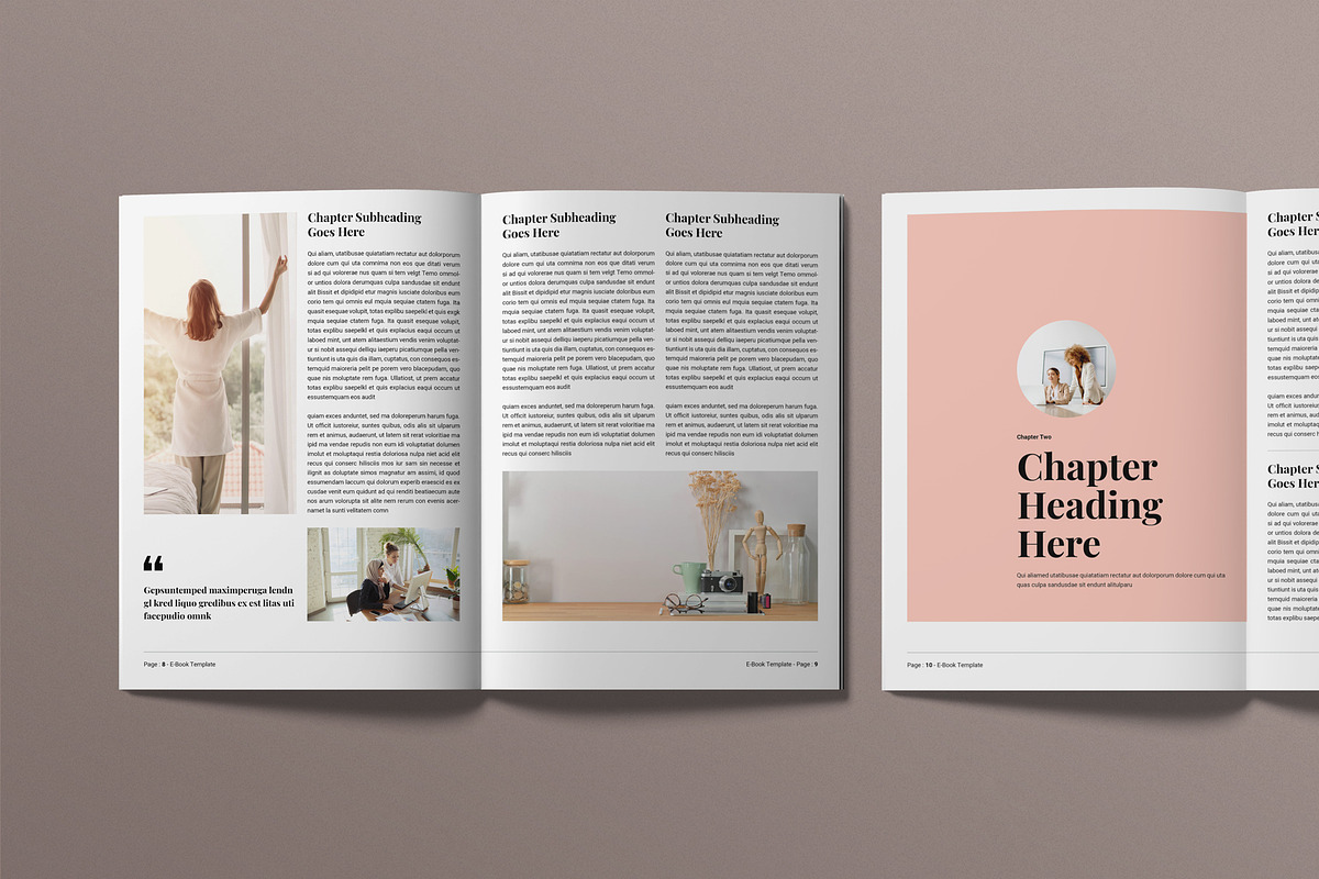 E-Book Template, a Magazine Template by Work-Envance (Photo 4 of 8)
