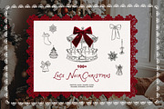 Lace Noir Christmas Collection, a Seasonal Illustration by lokko studio (Thumbnail 1 of 13)