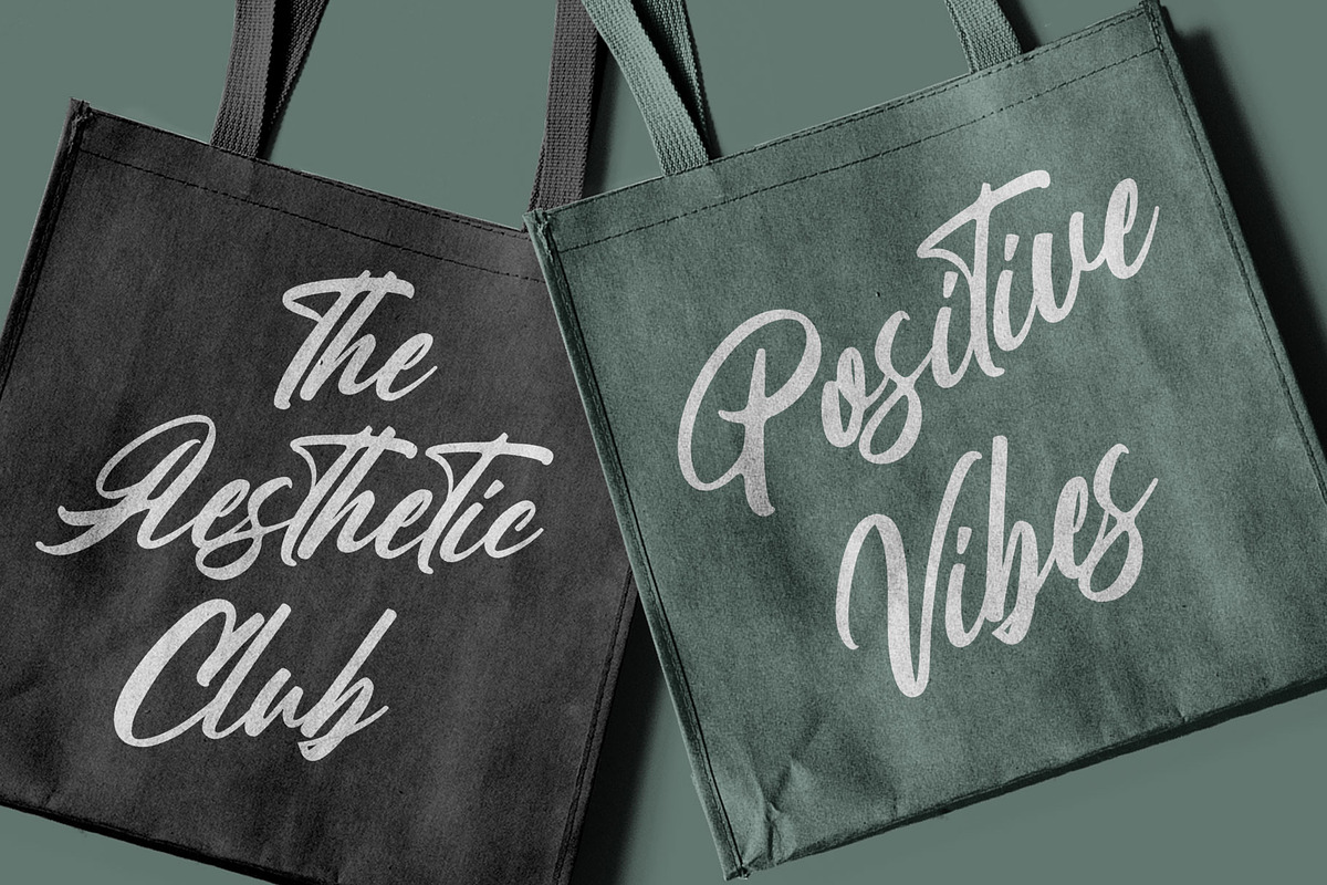 Melatica Modern Handwritten Font, a Script Font by RantautypeStudio (Photo 13 of 20)
