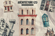 Retro Collage Kit (422 Cliparts), an Object Graphic by Megan Aili Designs (Thumbnail 5 of 15)
