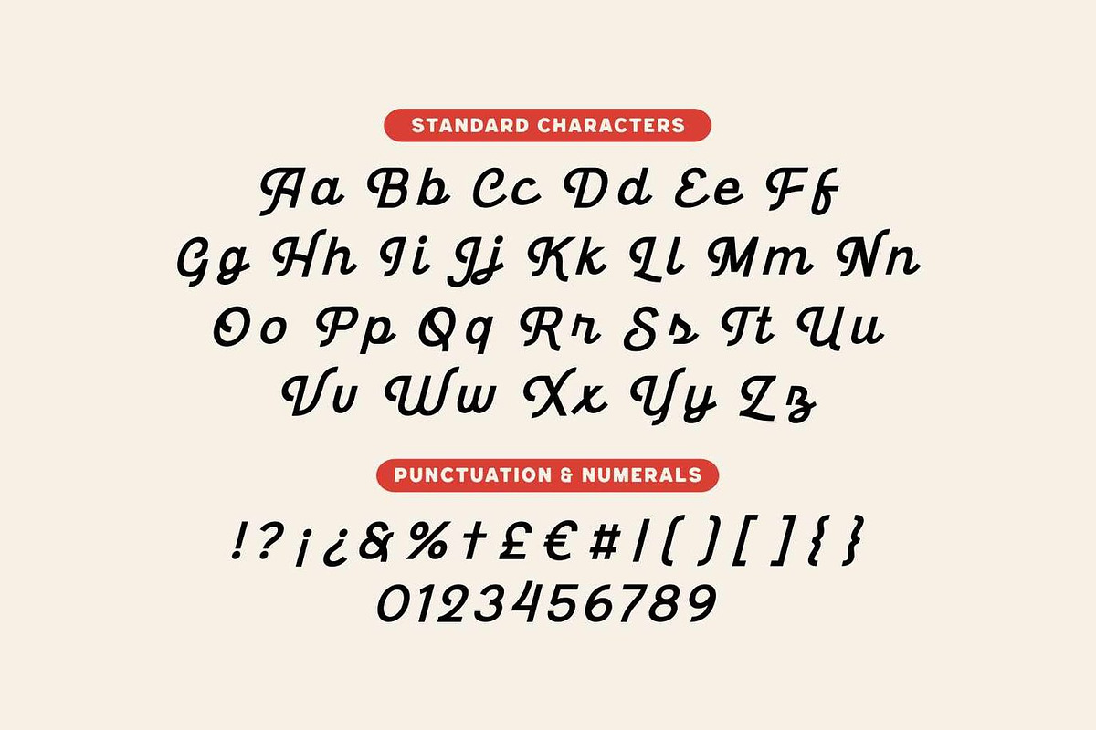 Rhythm - Vintage Script Font, a Script Font by Luna Shop (Photo 13 of 15)