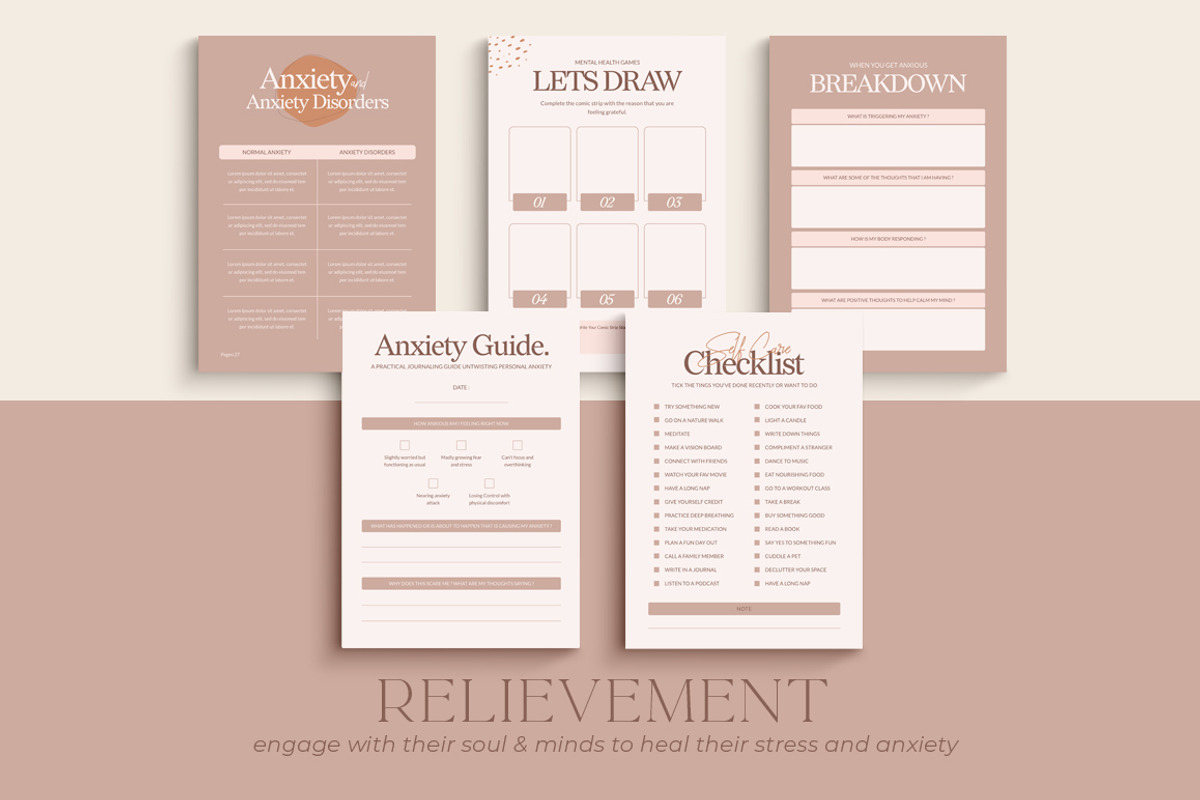 Wellness Workbook Creator | CANVA PS, a Magazine Template by Eviory (Photo 17 of 45)