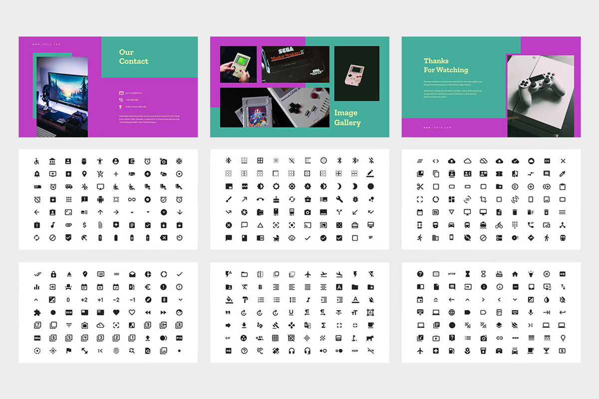 Izola : Game Store Keynote, a Presentation Template by Punkl Camp (Photo 9 of 9)
