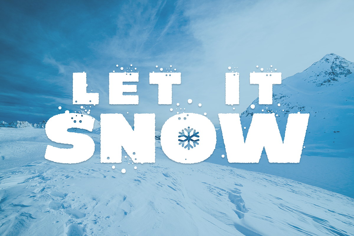 Coolest – Icy Frozen Fonts, a Sans Serif Font by Konstantine Studio (Photo 3 of 5)