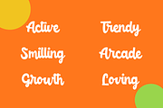 Childish - funny script font, a Font by alphArtype (Thumbnail 5 of 17)