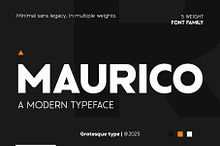 Maurico - Elegant Sans