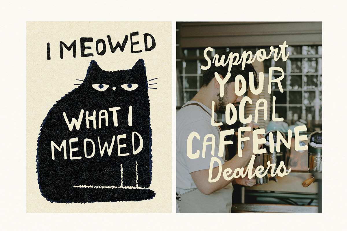 Butter And Crumb Font Duo, a Handwritten Font by Nicky Laatz (Photo 2 of 19)