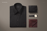 Dress Shirt Pocket Square Mockup, a Shirt Mockup by Creatsy (Thumbnail 4 of 5)