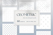 Geometric minimalism - 60 patterns, a Pattern Graphic by Best Pattern Shop (Thumbnail 1 of 9)