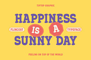 Flincost – Rounded Retro Font, a Serif Font by Tiptop Graphic (Thumbnail 2 of 10)