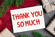 Xmas Holiday, a Slab Serif Font by Aura Typeface (Thumbnail 7 of 7)