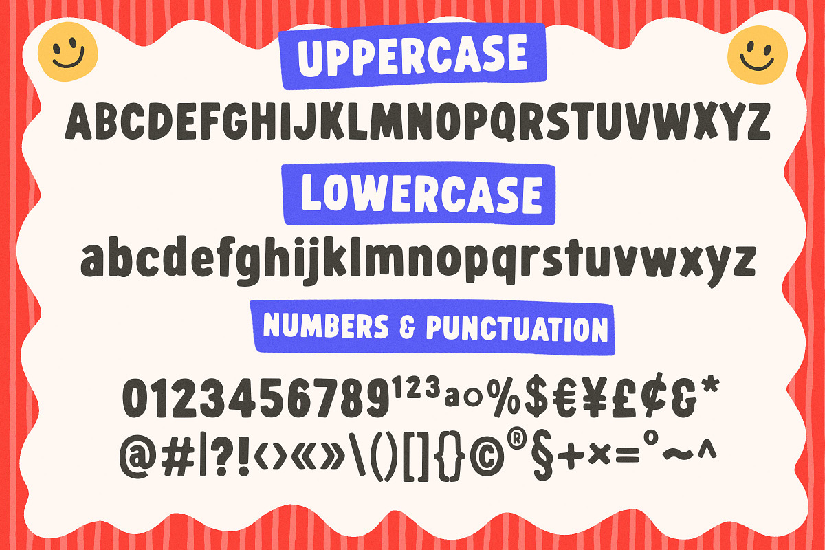 Happy Club - Simple Bold Sans Serif, a Sans Serif Font by Happy Type Club (Photo 6 of 7)