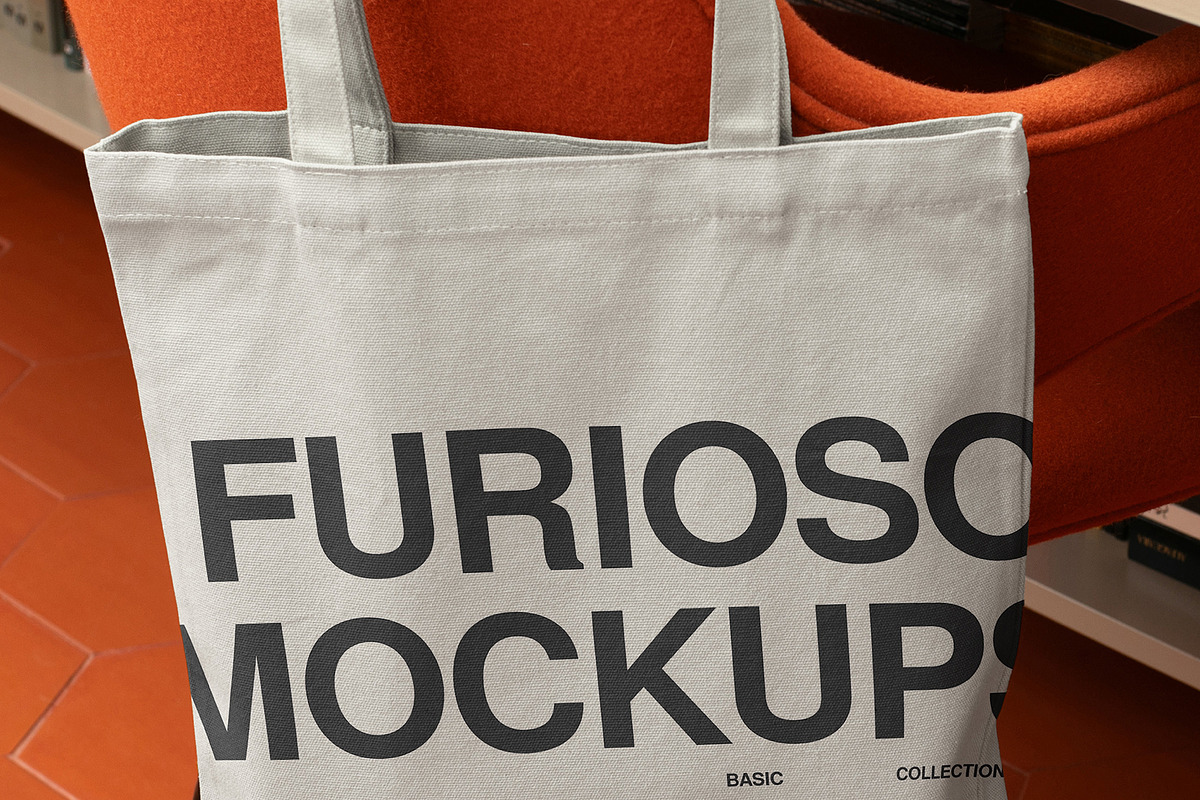 Tote Bag Mockup Bundle – 6 PSD, a Packaging Mockup by FURIOSO mockups (Photo 10 of 15)