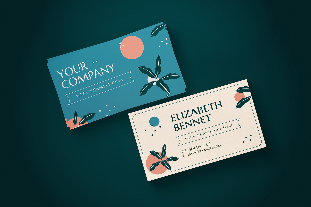 Beauty Business Card, a Business Card Template by graphicook (Photo 3 of 3)