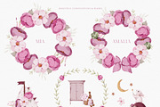 The pink world of baby girl set, an Illustration by nathalieclaire (Thumbnail 10 of 16)