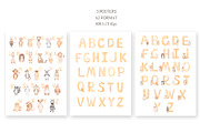 Watercolor Animal Alphabet, an Education Illustration by MayaNavits (Thumbnail 3 of 7)