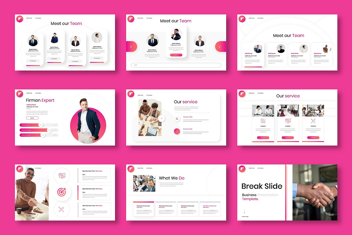 Firman – Business Keynote Template, a Presentation Template by Dens Creative Studio (Photo 3 of 6)