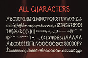 CS Banquet – Etchy Font, a Sans Serif Font by Craft Supply Co. (Thumbnail 8 of 8)