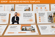 Edrop - Business Keynote Template, a Presentation Template by SlideFactory (Thumbnail 1 of 4)