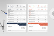 Invoice Template I, a Stationery Template by Print Forge (Thumbnail 2 of 4)