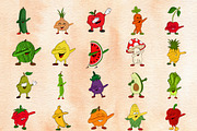 20 Vegetables and Fruits Dab Dance, an Illustration by Character (Thumbnail 12 of 12)