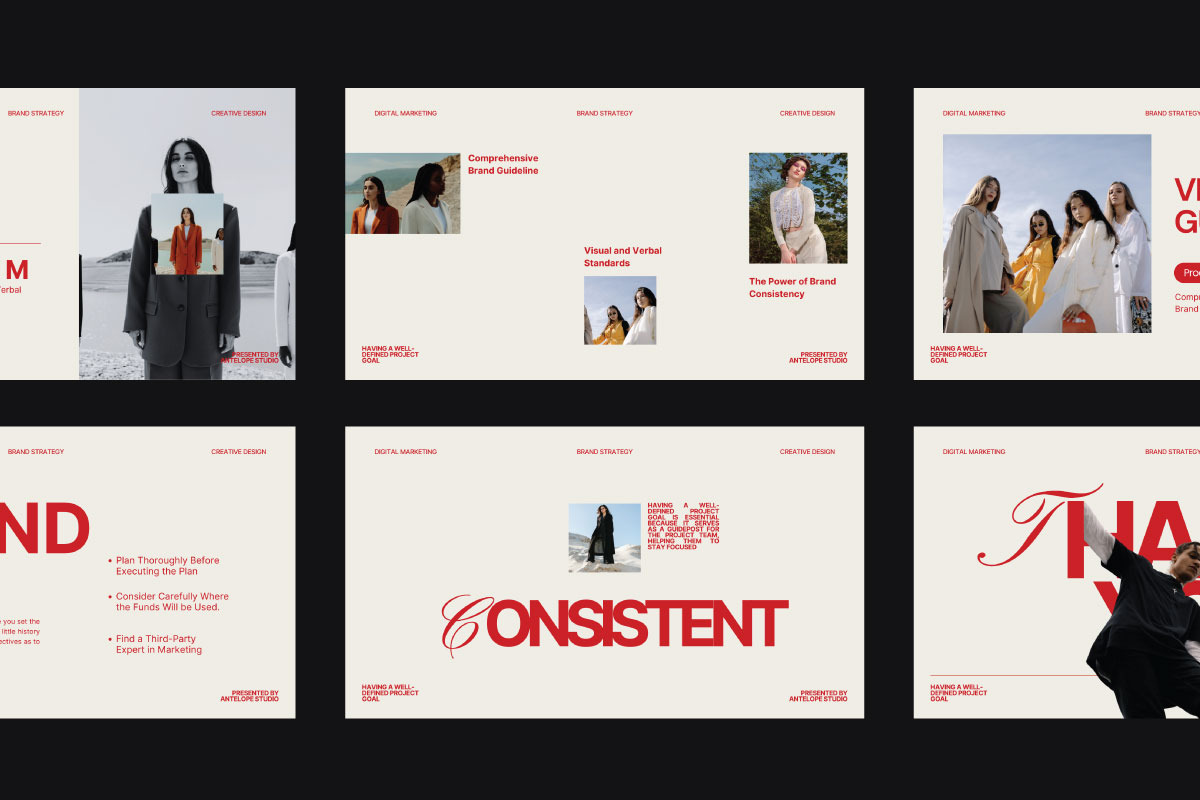 Budapest - Brand Guidelines PPT, a Presentation Template by Antelope Studio (Photo 7 of 8)