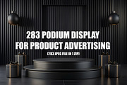 283 ELEGANT PODIUM DISPLAY PRODUCT, a Branding & Logo Template by Darkness Years (Thumbnail 1 of 8)