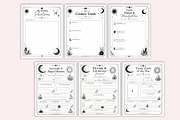 2027 Cosmic Witch Planner, a Stationery Template by Shumaya (Thumbnail 3 of 6)
