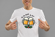 Christmas Beer PNG Ho Ho Hold My Bee, an Illustration by Daily.Designs (Thumbnail 2 of 5)