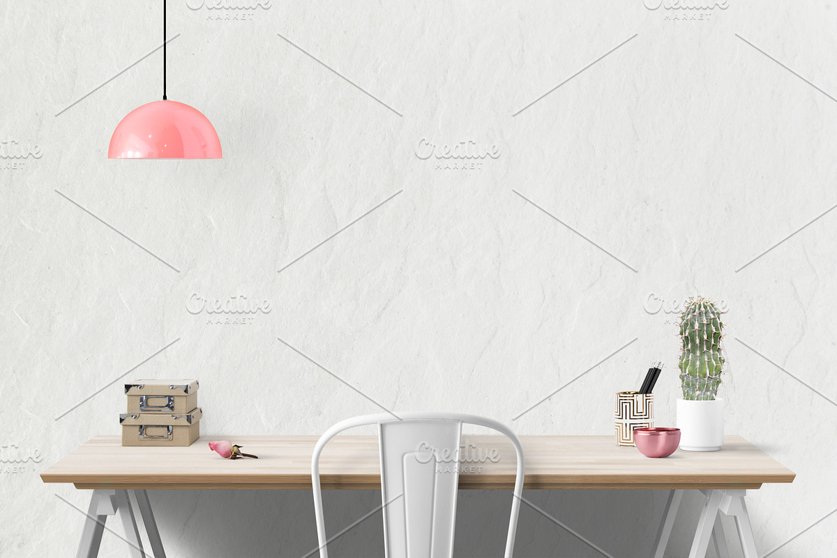 desk mockup bundle, a Mockup by PinkJellyfish (Photo 4 of 9)